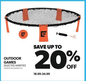 Real Canadian Superstore Outdoor games offer