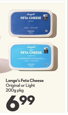 Longo's Longo's feta cheese offer