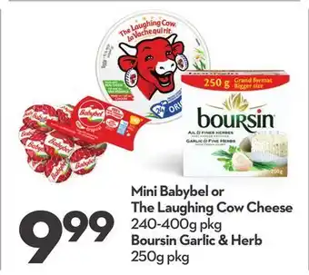 Longo's Mini babybel or the laughing cow cheese offer