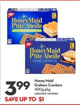 Longo's Honey maid graham crackers offer