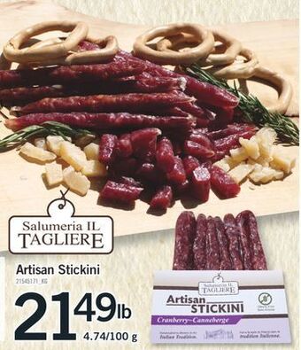 Fortinos Artisan stickini, 4.74/100 g offer
