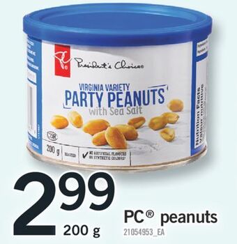 Fortinos Pc peanuts, 200 g offer