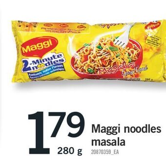 Fortinos Maggi noodles masala,280 g offer