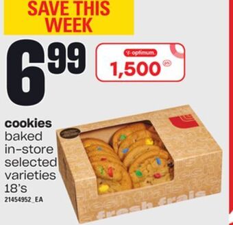 Independent Grocer Cookies, 18's offer