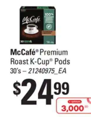 Independent Grocer Mccafé® premium roast k-cup® pods, 30's offer