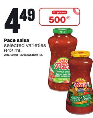 Independent Grocer Pace salsa, 642 ml offer