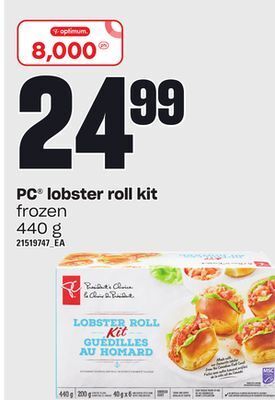 Independent Grocer Pc® lobster roll kit offer
