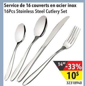 Sushi Shop 16pcs stainless steel cutlery set offer