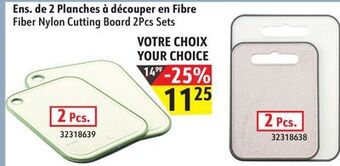 Sushi Shop Fiber nylon cutting board 2pcs sets offer