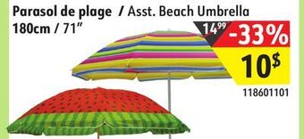 Sushi Shop Asst. beach umbrella offer