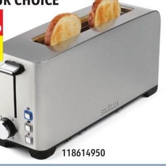Sushi Shop 2 slice stainless steel toaster offer