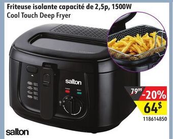 Sushi Shop Salton cool touch deep fryer offer