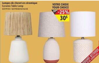 Sushi Shop Ceramic table lamp offer
