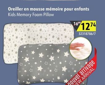 Sushi Shop Kids memory foam pillow offer