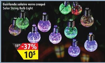 Sushi Shop Solar string bulb light offer