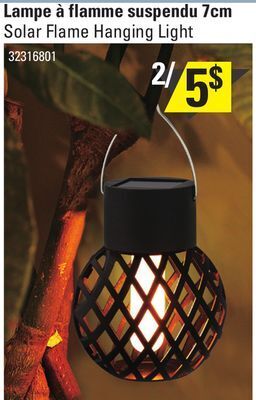 Sushi Shop Solar flame hanging light offer