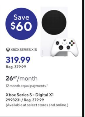 Staples Xbox series s console offer