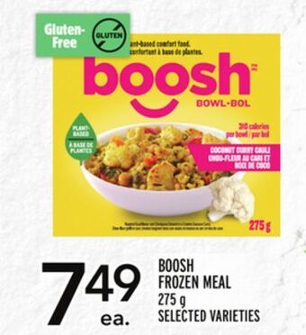 Metro Boosh frozen meal offer