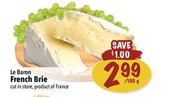 Farm Boy Le baron french brie offer