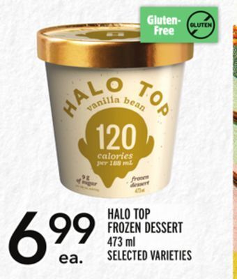 Metro Halo top frozen dessert offer