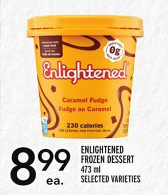 Metro Enlightened frozen dessert offer