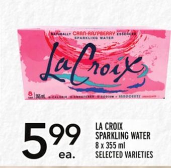 Metro La croix sparkling water offer