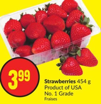 FreshCo Strawberries 454 g product of usa no.1 grade offer