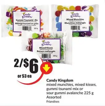FreshCo Candy kingdom mixed munchies, mixed kisses offer