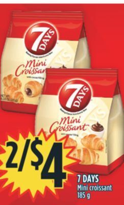 Marché Adonis 7 days mini croissant offer