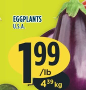 Marché Adonis Eggplants offer