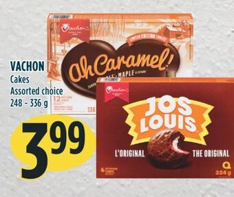 Marché Adonis Vachon cakes offer