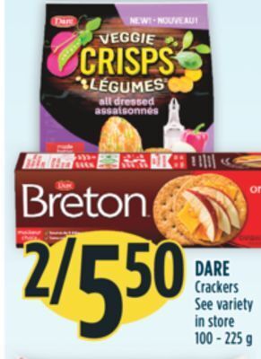 Marché Adonis Dare crackers offer