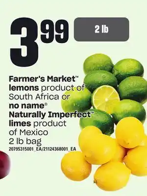 Zehrs Markets Farmer's market™ lemons no name® naturally imperfect™ limes, 2 lb bag offer