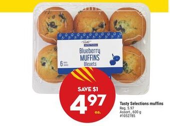Giant Tiger Tasty selections muffins offer