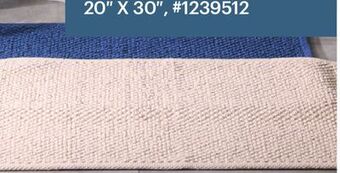 Giant Tiger Cotton bath mat offer