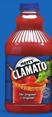 Giant Tiger Mott's clamato juice offer