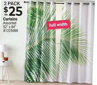 Giant Tiger Curtains offer