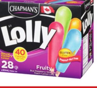Giant Tiger Chapman's lolly offer