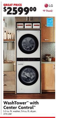 Home Hardware Washtower™ with center control™ offer