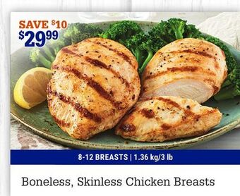 M & M Food Market Boneless, skinless chicken breasts offer