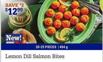 M & M Food Market Lemon dill salmon bites offer