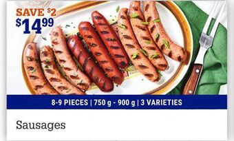 M & M Food Market Sausages offer