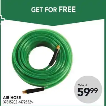 RONA Metabo air hose offer