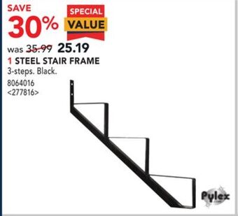 RONA Pylex steel stair frame offer