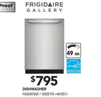 RONA Frigidaire gallery dishwasher offer