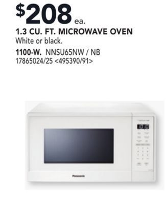 RONA 1.3 cu. ft. microwave oven offer