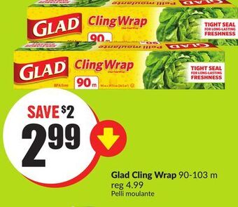 Chalo FreshCo Glad cling wrap 90-103 m offer