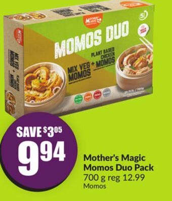 Chalo FreshCo Mother's magic momos duo pack 700 g offer