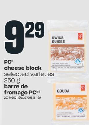 Valu-mart Barre de fromage pc, 250 g offer