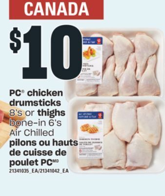Valu-mart Pilons ou hauts de cuisse de poulet pc offer